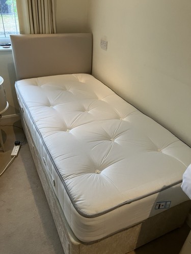 Single divan bed - single, set