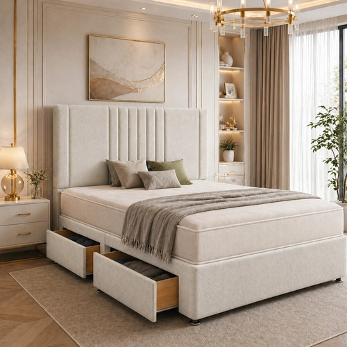 Reinforced divan bed set - divan,