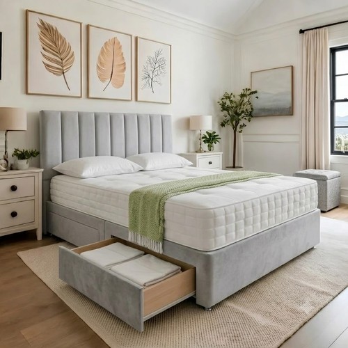 Luxury divan bed - bed, with