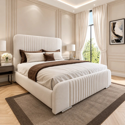 Linestyle bed frame - linestyle, plush