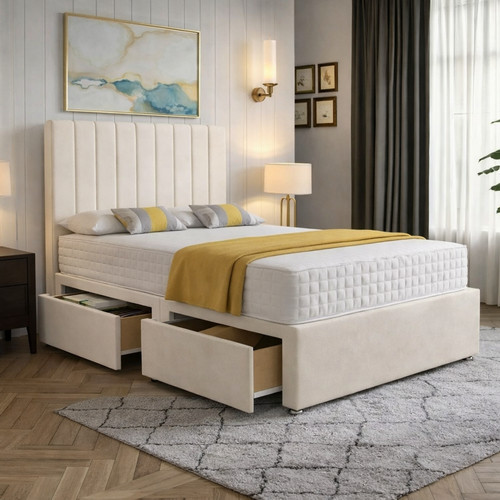 Reinforced divan bed set - reinforced,