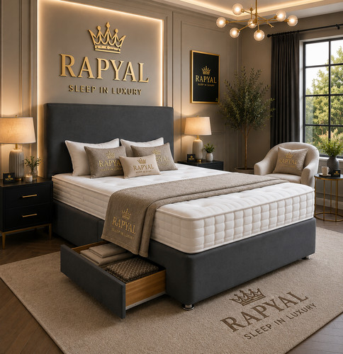 Reinforced divan bed memory - bed,