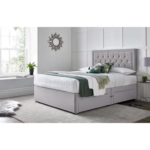 Orthopaedic divan bed set - bed, with