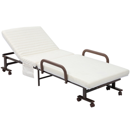 Folding single guest bed - guest,