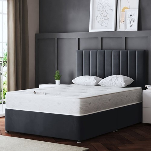 Orthopaedic divan bed set with - divan,