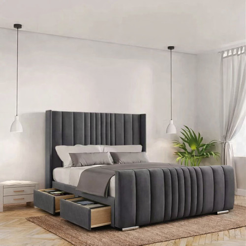 Divan bed with - bed, mattress
