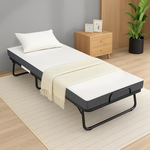 Folding bed with - folding,