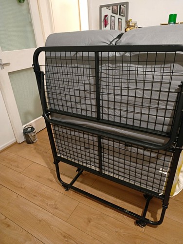 Single folding rollaway bed - folding,