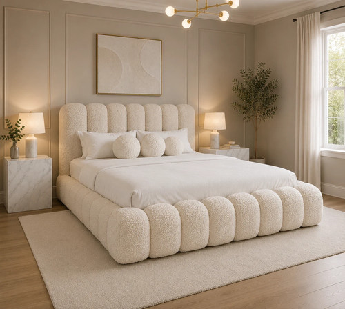 Cloud teddy boucle upholstered - teddy,