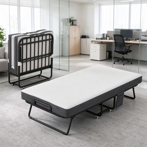 Single folding bed with 12cm - single,