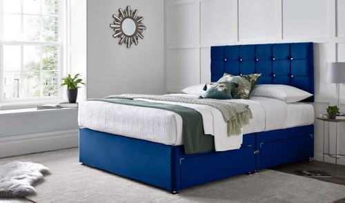 Orthopaedic divan bed set with - divan,