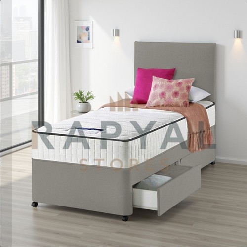 Single divan bed set - single,