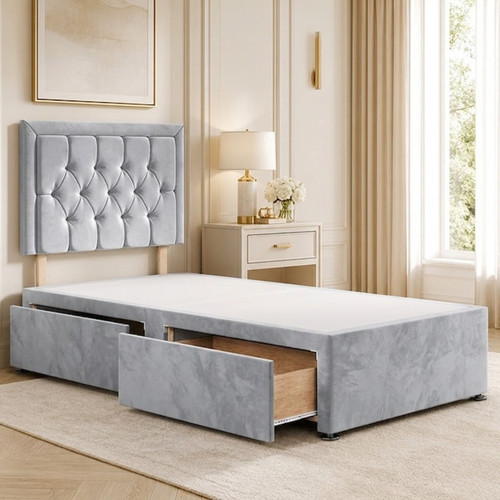 New single divan bed plush - new,